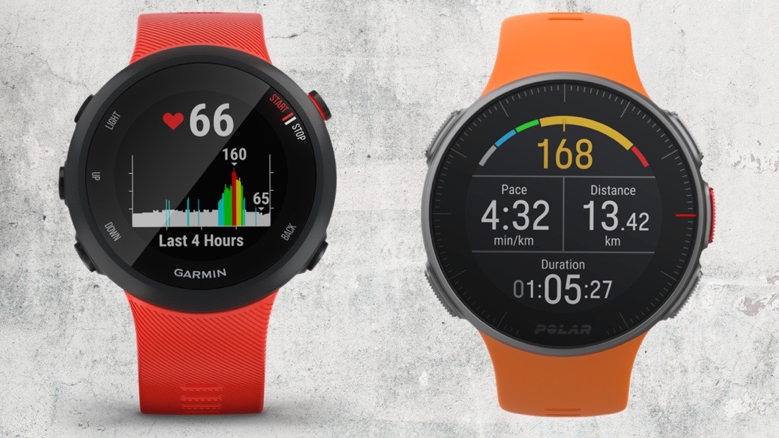 Polar ignite vs garmin best sale forerunner 45