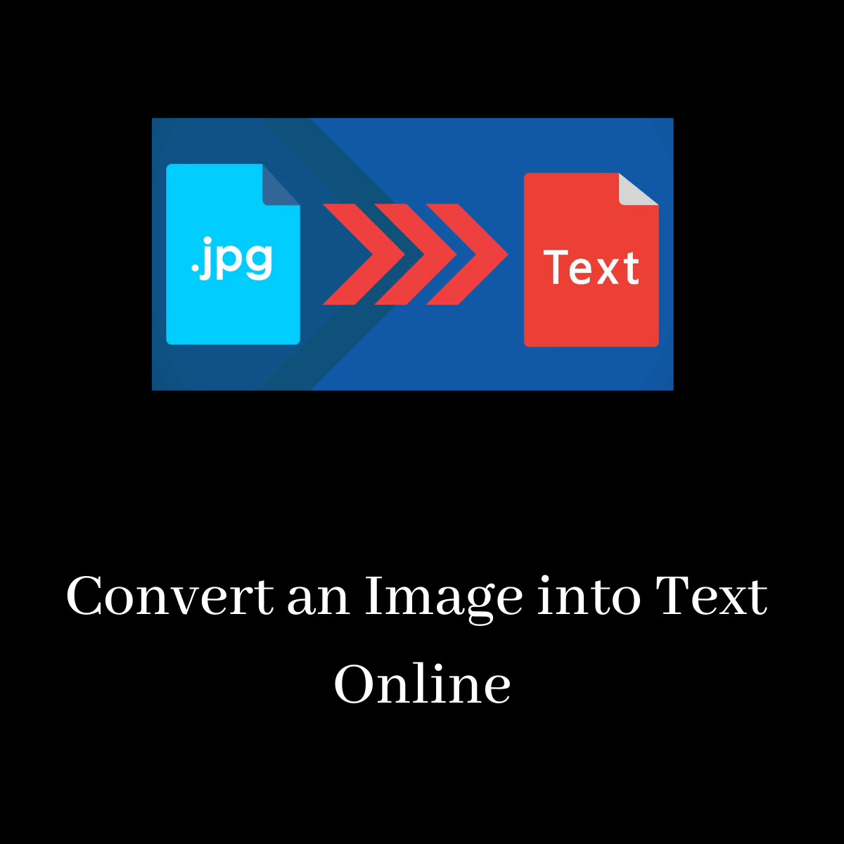 convert image to text file online