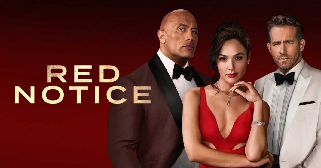 red notice movie review guardian