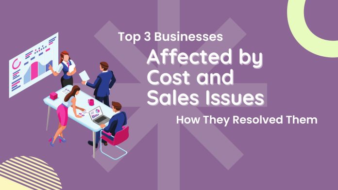 Affected by Cost and Sales Issues