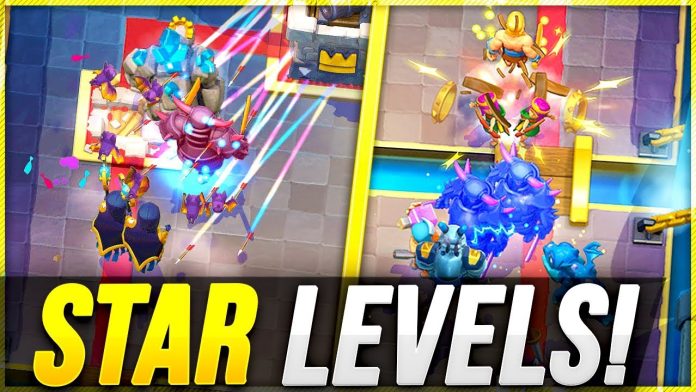 What does the star level do in Clash Royale
